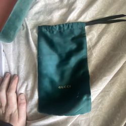 Gucci eye glass case 