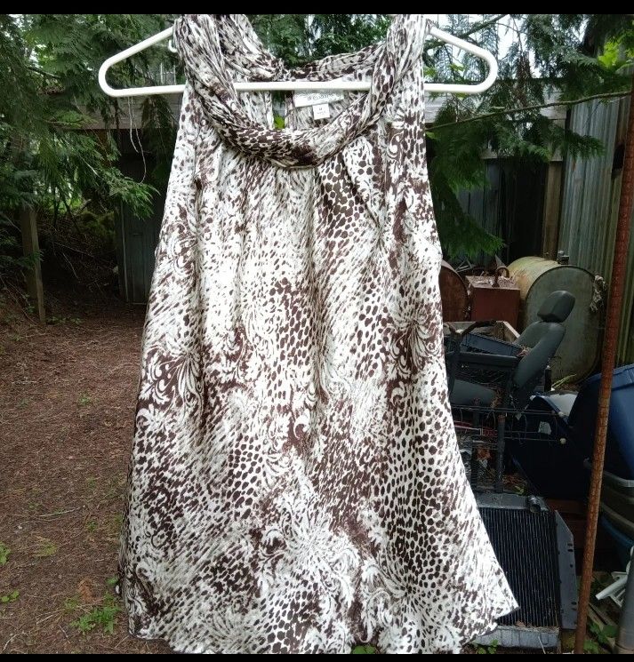  Ladies Leopard Print Sleeveless Blouse
