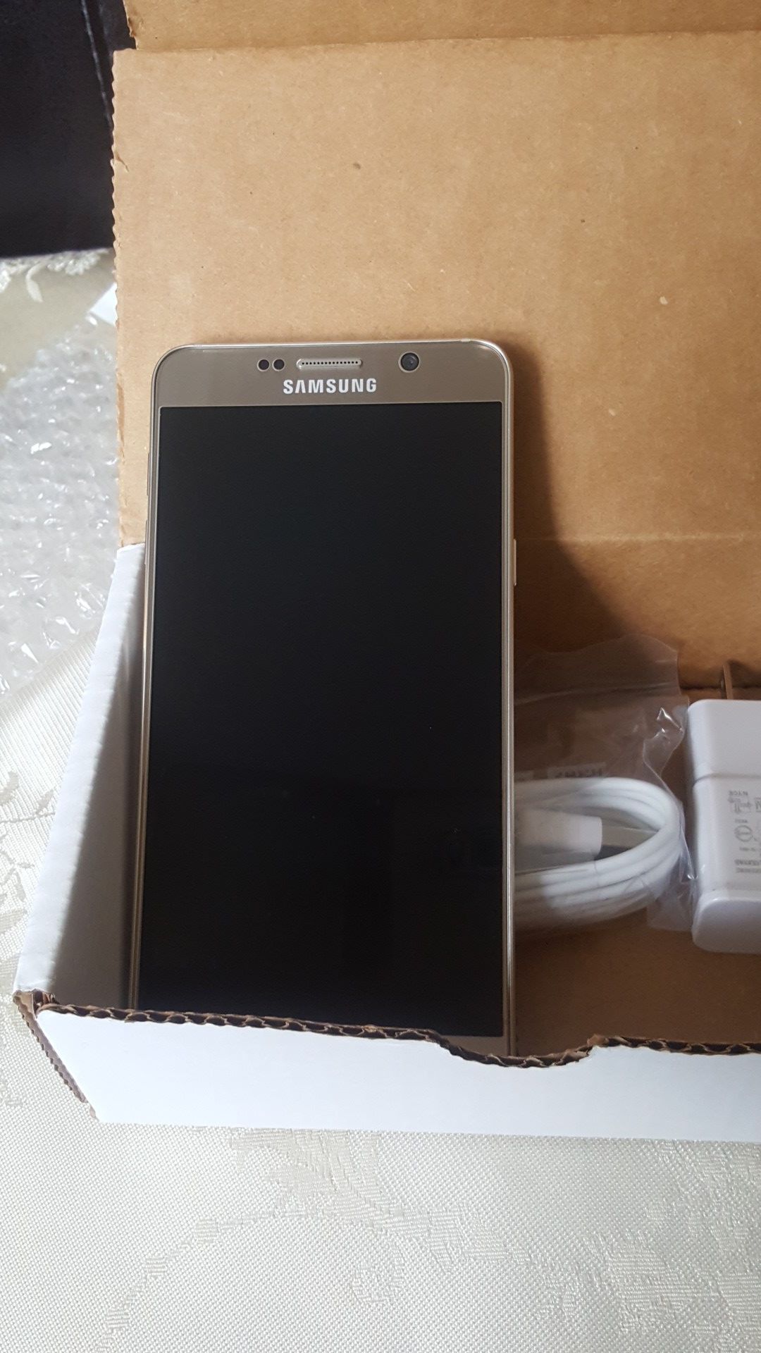 Samsung galaxy note 5 32gb Gold T mobile.