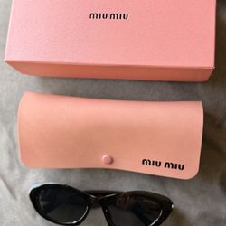Miumiu sunglasses!