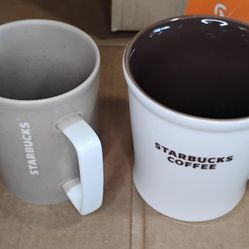 2 Starbucks mugs