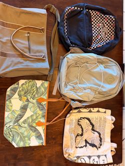 Multiple Good Condition Bags - Various Uses