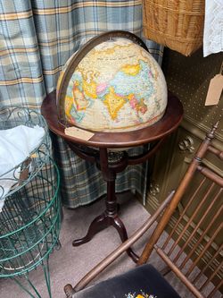 Vintage Replogle World Classic Series Floor Globe