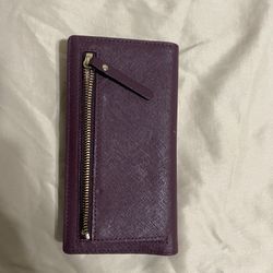 Purple Kate Spade Wallet