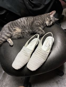 White Karen Scott mules