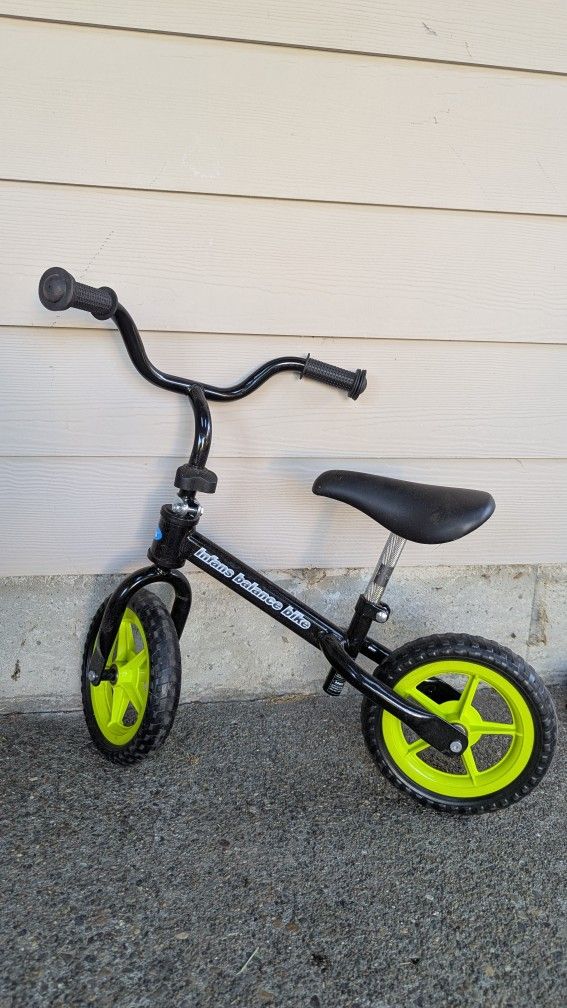 Toddler balance Bike