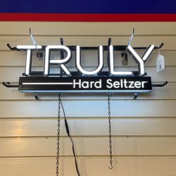 Truly Neon sign 
