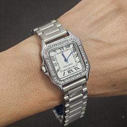 Silver Women's Quartz Watch Gift
