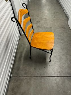Solid Oak Chair