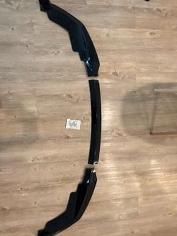 GT Style M Sport Gloss Black Front Bumper Lip 3PCS For 2019-2022 BMW G20 330i M340i