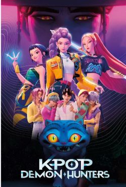 K pop demon hunter posters