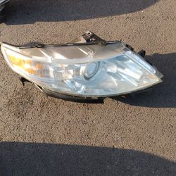 2009-2012 Lincoln Mks Complete Xenon Hid Headligh With All The Accessories And Lights Bulbs OEM. 