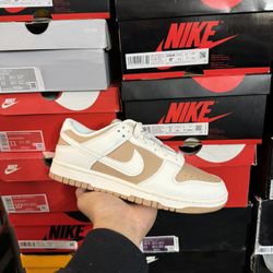 DS Nike Dunk Low Next Nature Beige Sail size 6.5W 5M