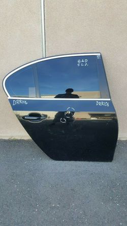04 05 06 07 08 09 10 BMW 5 E60 530i 525i 545i 535i 550i M5 528i RIGHT PASSENGER REAR DOOR PANEL SHELL BACK OEM USED