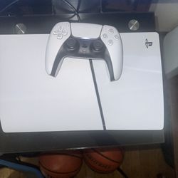 PS5 (Digital Edition) + Extra Controller (Midnight Black)