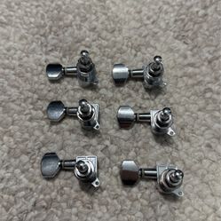 Chrome Guitar Tuners