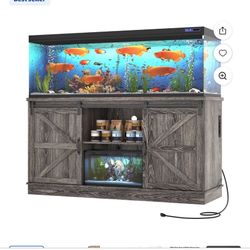 Brand New Aquarium Stand Still  inside box and brand new aquarium 