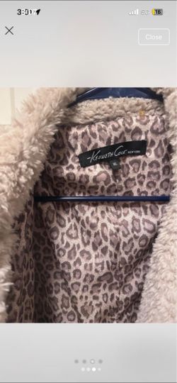 Kenneth Cole New York Teddy Coat XL