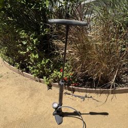 Bike Tire Floor Pump with Pressure Gauge
