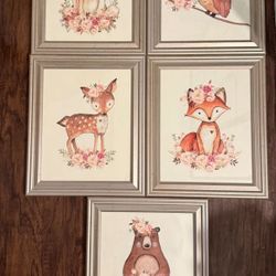 Framed Nursery Art 