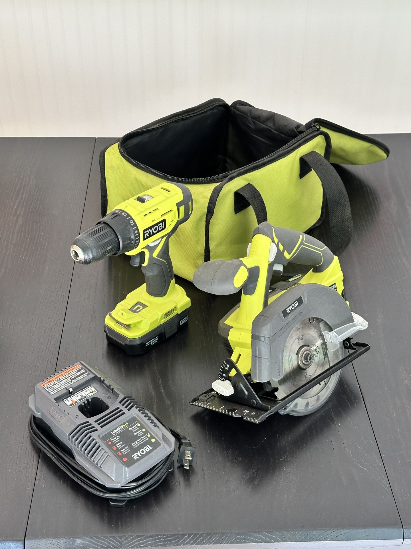 Ryobi Circular Saw And Drill
