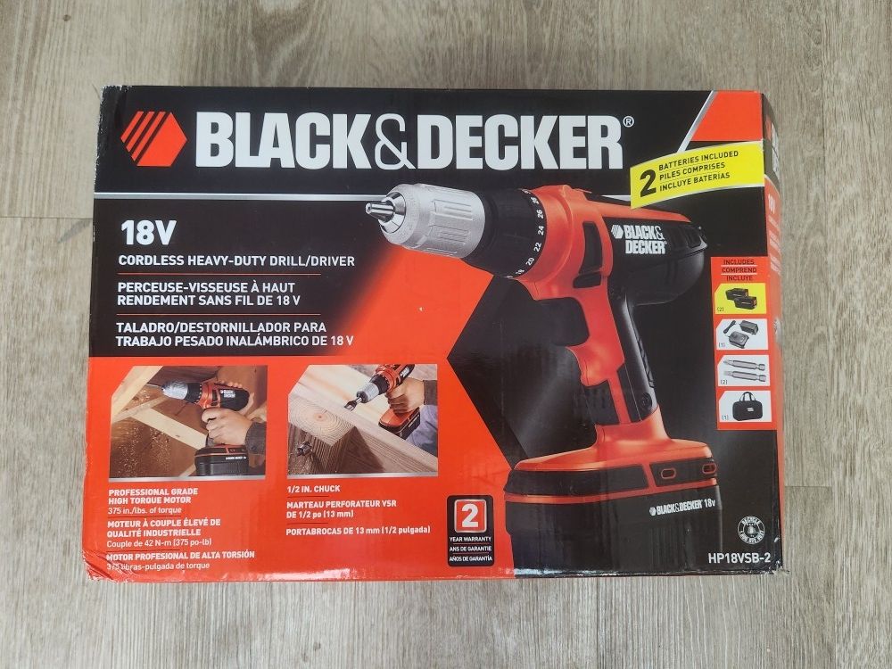 18 VOLT CORDLESS DRILL