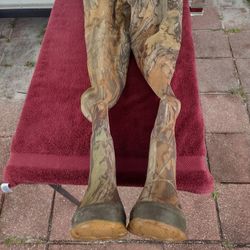 Red Head Bone Dry Extreme Waders Sz 9