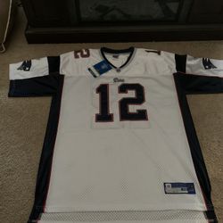 Tom Brady NFL Patriots Reebok Authentic Jersey Size 56