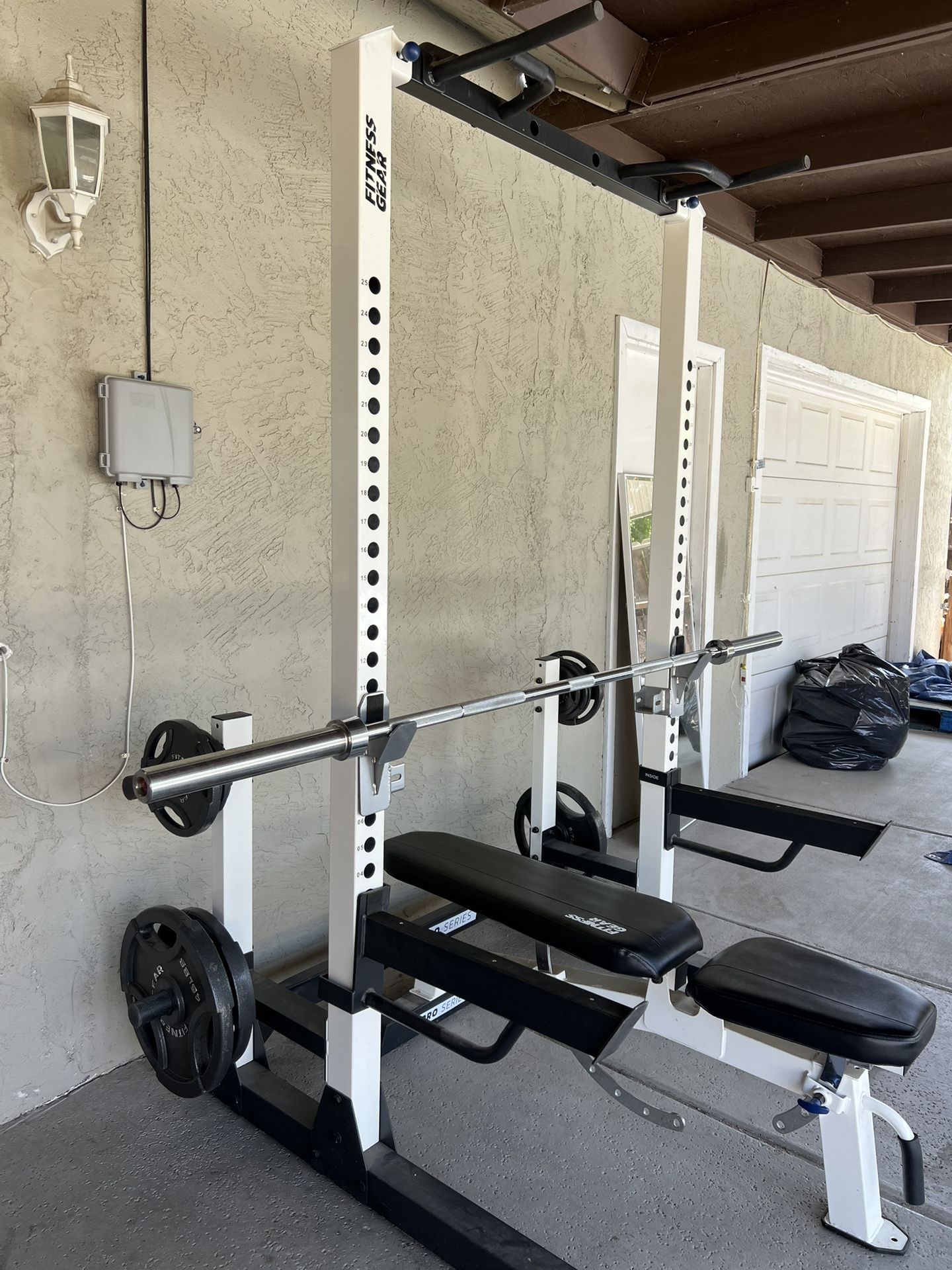 Squat Rack + Bench Press