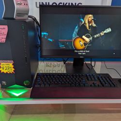 HP Pavilion Gaming PC Ryzen 5-3500@ 3.50Ghz 16GB Ram 256GB SSD + 1TB HDD GTX 1650 Super 4GB Win 11