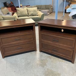 Set of Two Wooden dressers Set (delivery available, read details) 