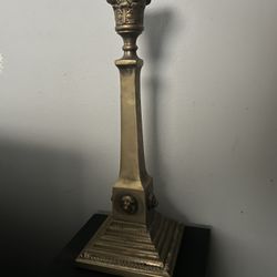 Rare Brass Candle Holder 