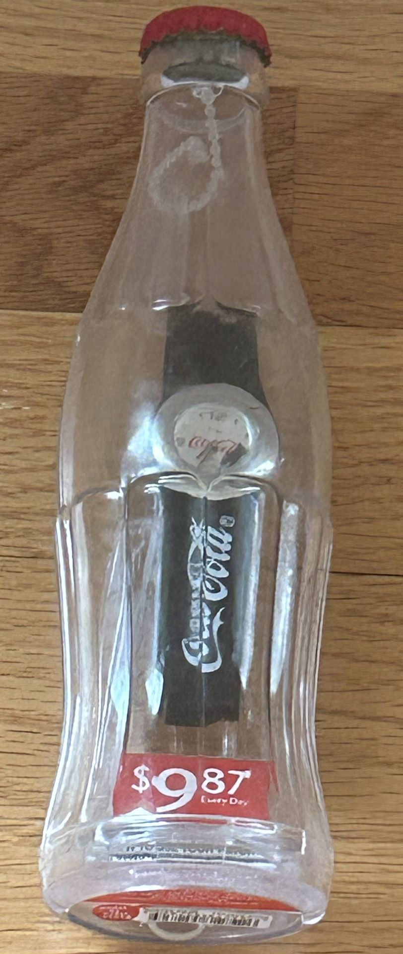 Vintage Coca Cola Collectors Bottle And Watch Set