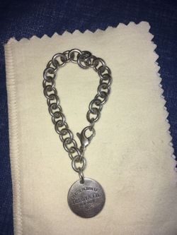 Tiffany return to sender tag bracelet