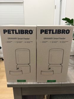 Two Brand New PETLIBRO Automatic Feeders
