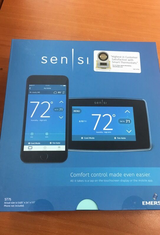 Emerson Seni Thermostat with Built-In-WlFI ST75