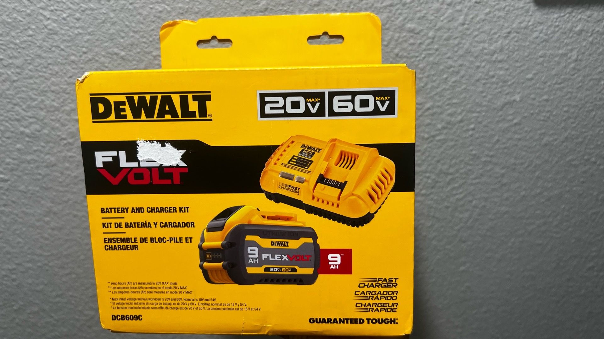 Dewalt Battery Flexvolt Kit 9Ah