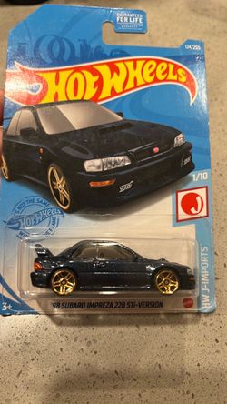 Hot Wheels '98 Subaru Impreza 22B STi-Version