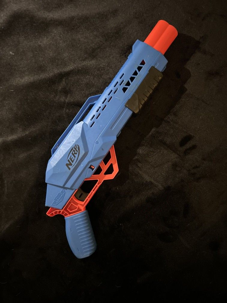 Blue Nerf Shotgun