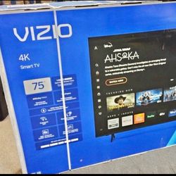 75 Tv Vizio Smart 4k Hdtv $55 Down On Finacing Free Delivery. 6 Month Warranty 