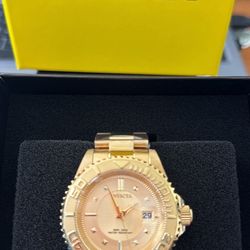 Invicta King Gold Watch Brand 