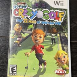 Kidz Sports: Crazy Golf - Nintendo Wii Game - With Booklet