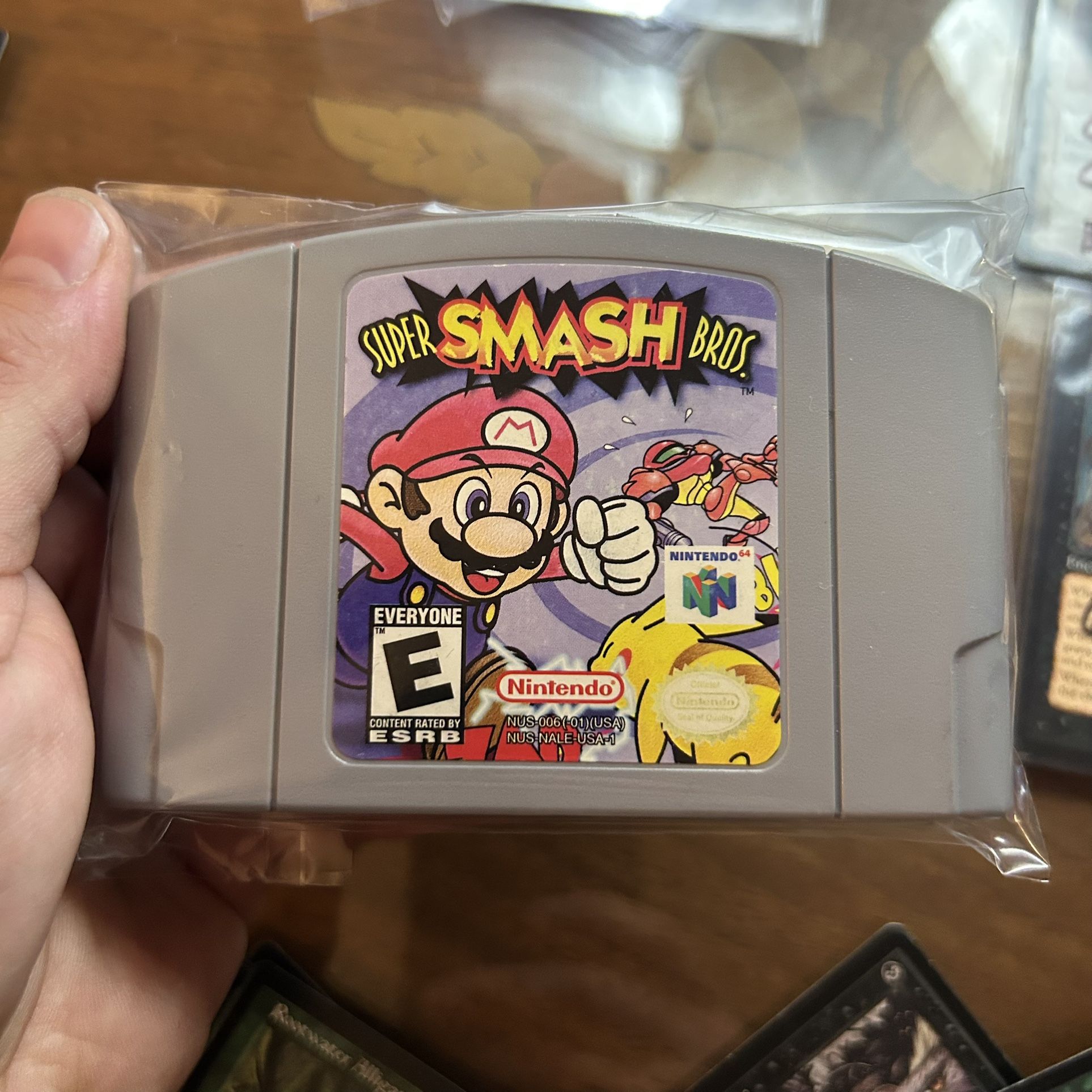 Super Smash Bros. (Nintendo 64, 1999) N64 - Game Cartridge