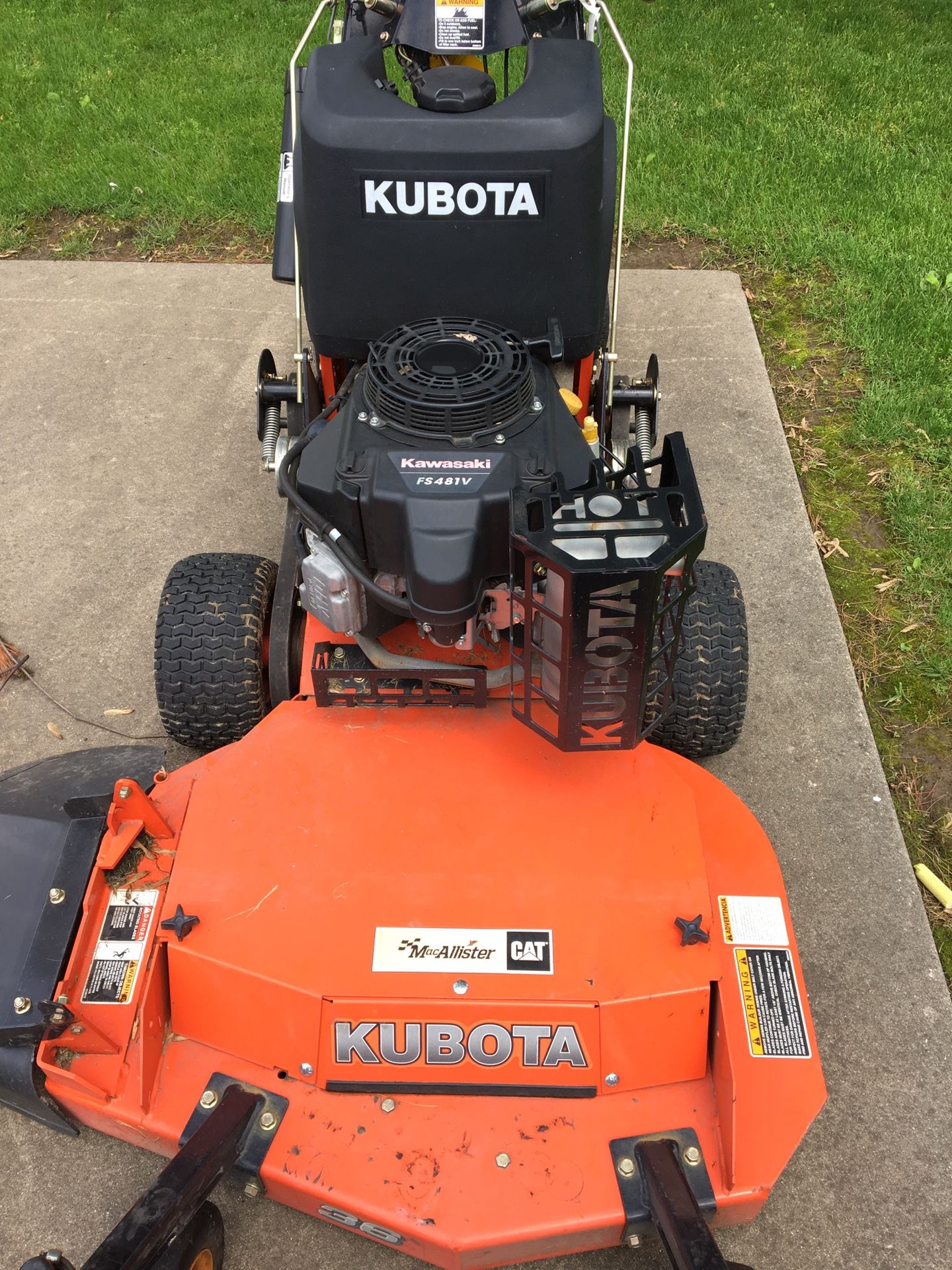 Kubota 36 inch mower walk behind for Sale in Indianapolis, IN OfferUp