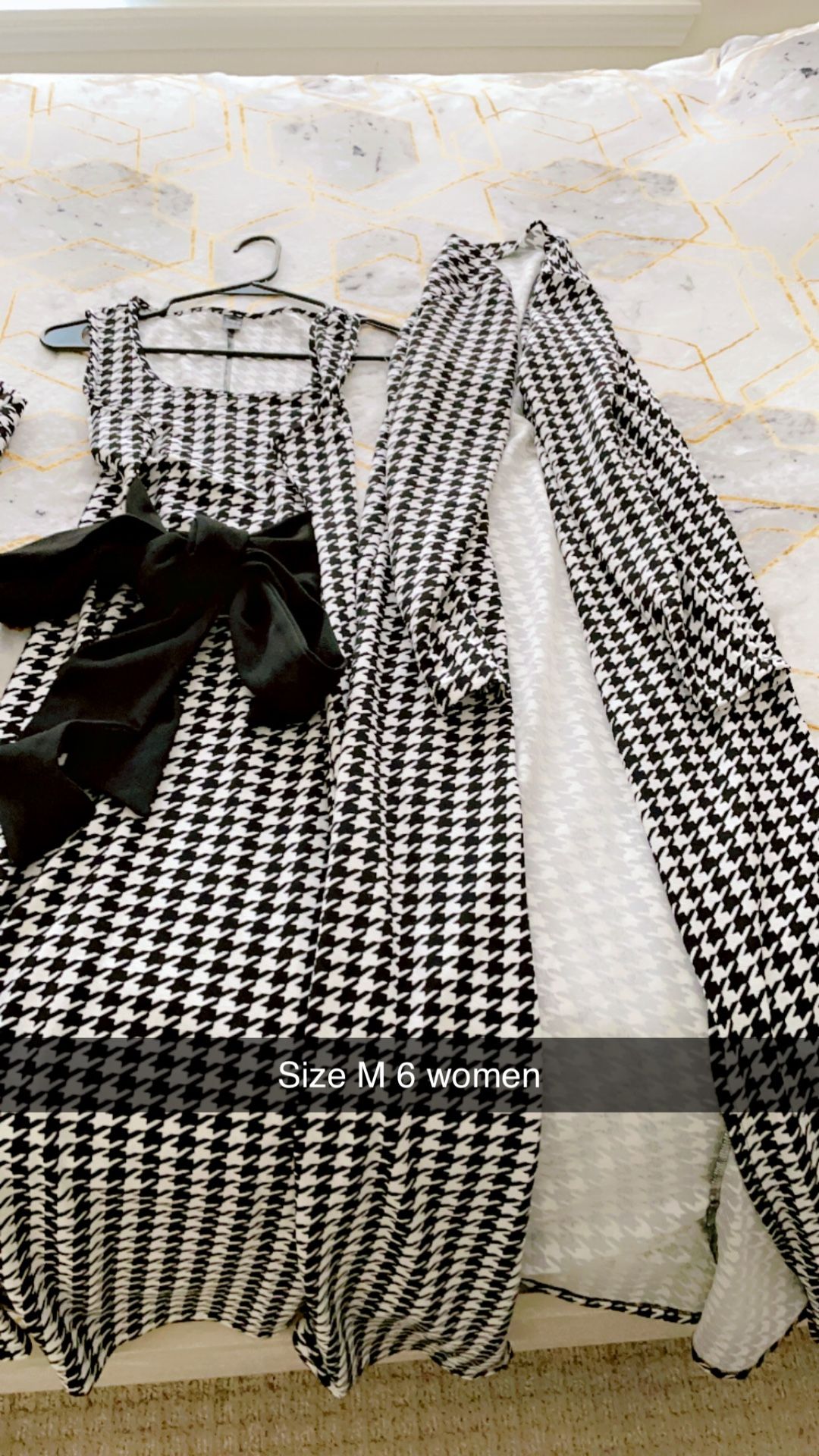 Black And White 2 Piece Dress
