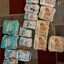 Pampers BabyDry-Little Swimmers-Pampers Splashes-Honest Clean Conscious Diapers- Baby Soft Changing Mats