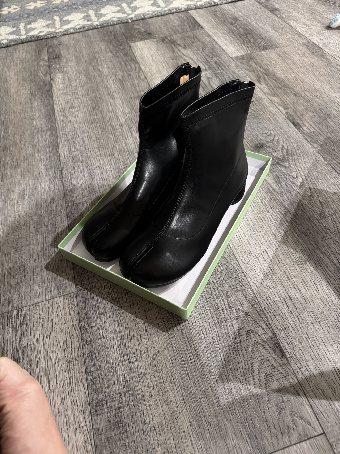 Black Tabi Women’s Ankle Boots