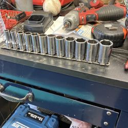 Snap On Sockets Metric Semi Deep