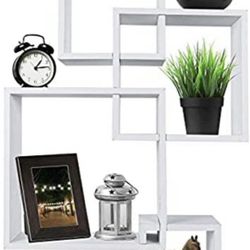 Two White Brand New Decorative Shelves On Sale