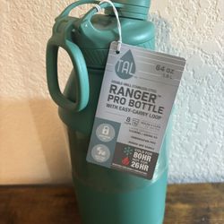 TAL 64oz Jug Bottle Teal & Brand new